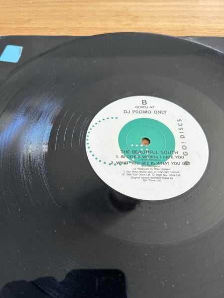 The Beautiful South “A Little Time” UK Promo 12” Single . Carousel 4