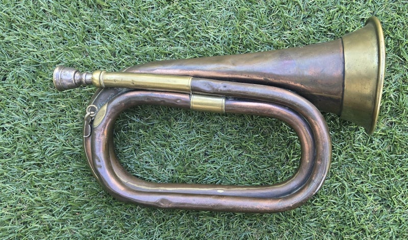 WWI Bugle Dated 1918 Carousel 1