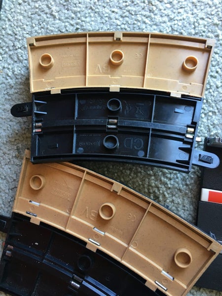 Scalextric 1/32 single lane curve and barriers Carousel 2