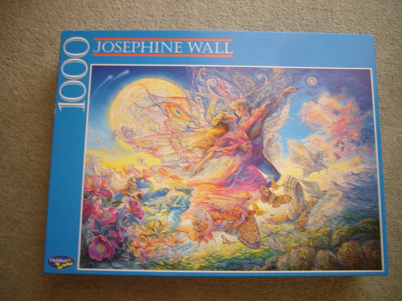 Jigsaw 1000 piece - Josephine Wall - Titania and Oberon Carousel 1
