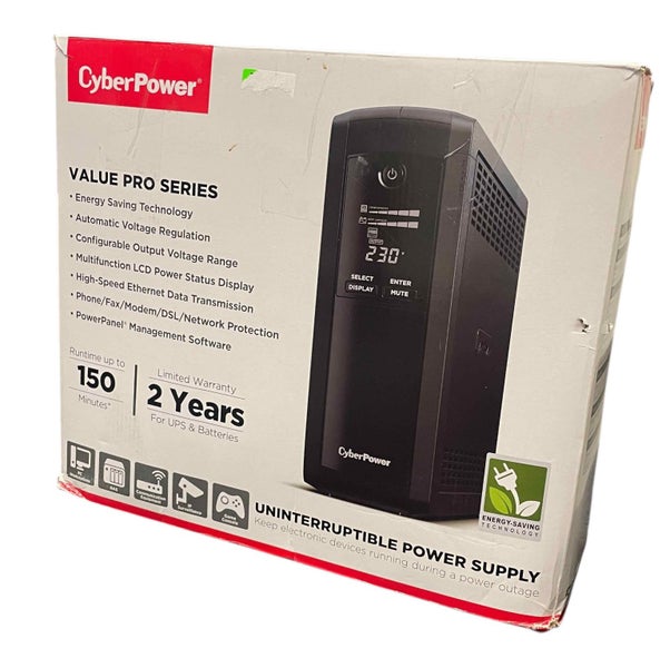 CYBERPOWER POWER SUPPLY VP1600ELCD Carousel 1