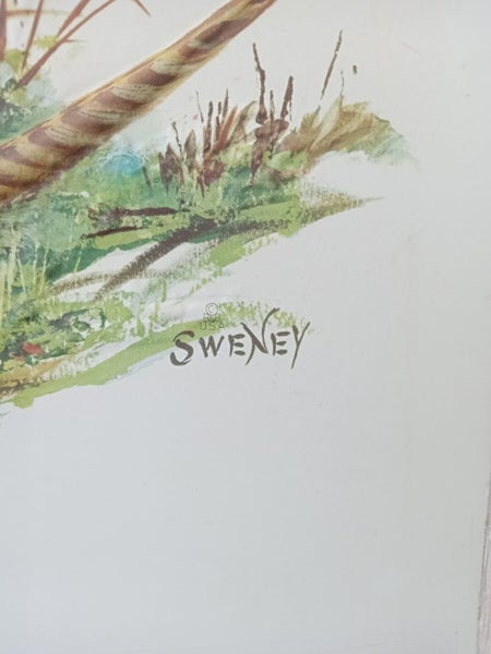 Pheasants in flight 3d formcraft art print by frederick sweney (43cm x 39cm) Carousel 5