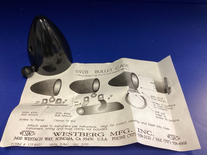 Instrument Bullet Case 2” Carousel 2