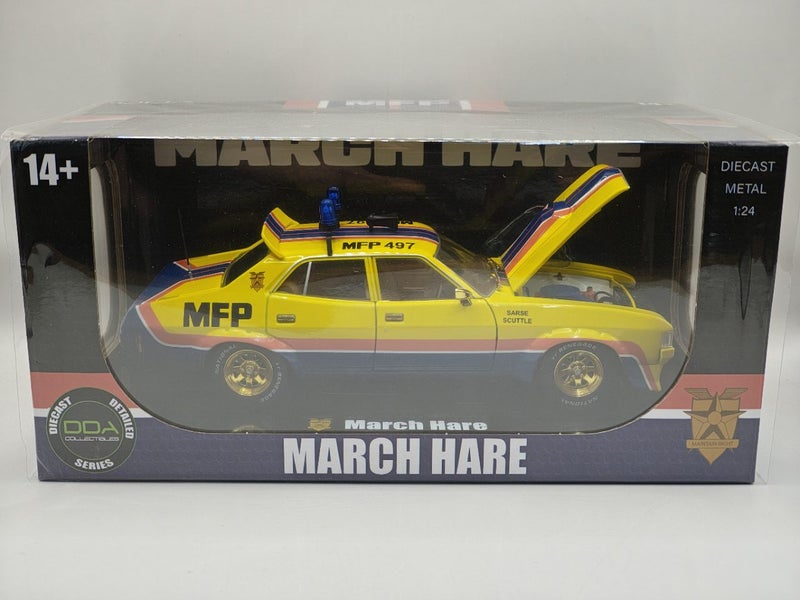 DDA 1/24 Ford XA Falcon MFP March Hare 'Mad Max' RARE GOLD CHASE CAR **NEW** Carousel 1