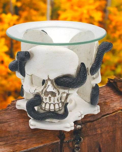 Skull and Serpent Oil Burner Carousel 1