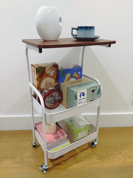Storage trolley 3-layer with wheels Carousel 2