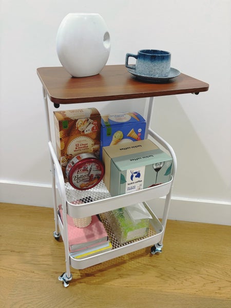 Storage trolley 3-layer with wheels Carousel 1