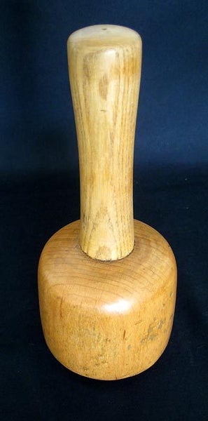 Antique or vintage wood carving mallet - Lovely! Carousel 2