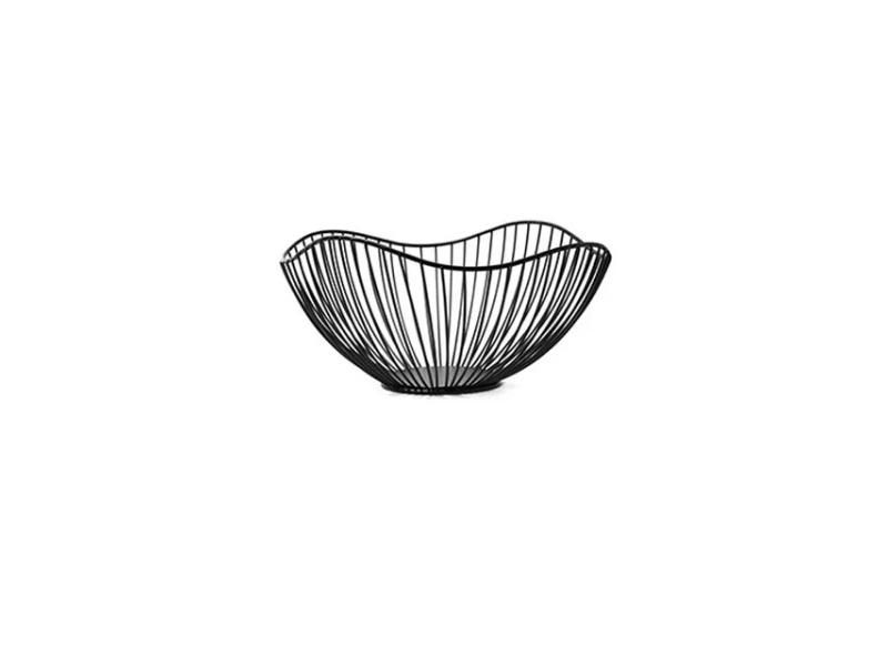 Fruit Durable Metal Wire Bowl Nordic Style Iron Home Snac Bread Dining Table Carousel 1