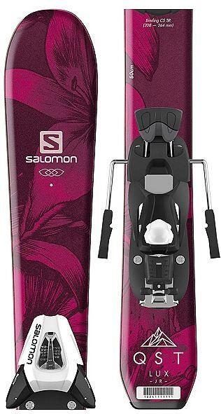 Salomon Quest Lux XS Kids Ski + E C5 Binding Purple/Pink 70cm Carousel 2