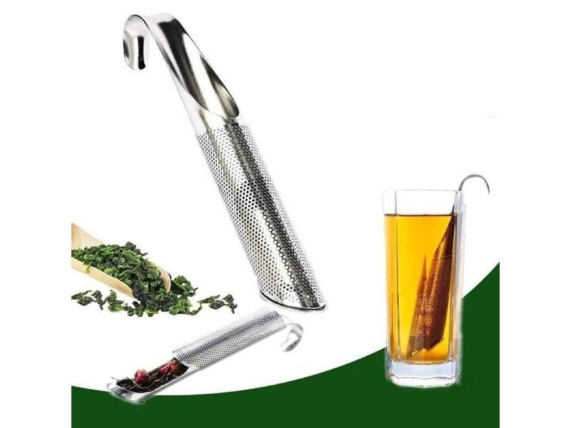 Tea Infuser Stainless Steel Stick Pipe Tea Steeper Strainer Mesh Tea Maker For Carousel 1