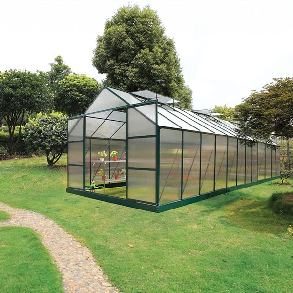 3m x 9m THE ULTIMATE GREENHOUSE 6mm Twin Wall Carousel 1