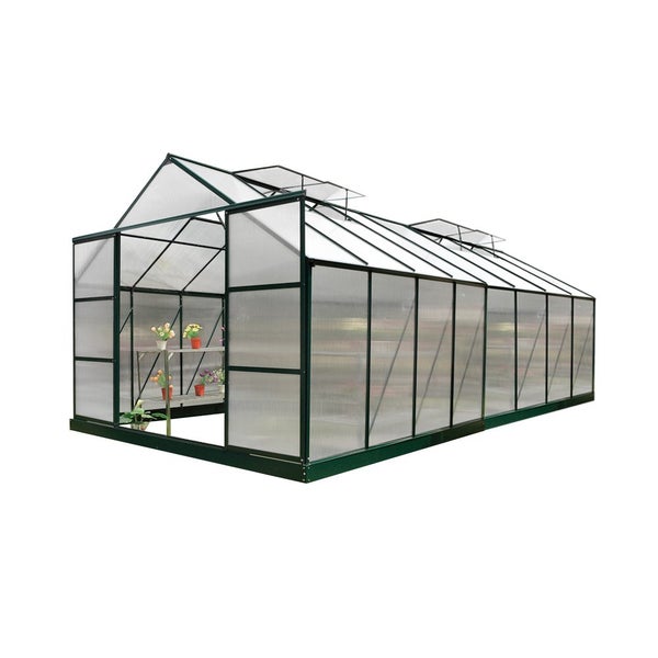 3m x 6m The Ultimate Greenhouse 6mm Twin Wall Carousel 2