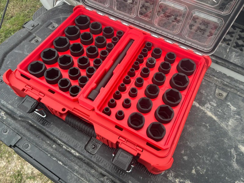 Milwaukee Packout Organiser For Tekton 1/2 in. Drive Impact Socket Carousel 1