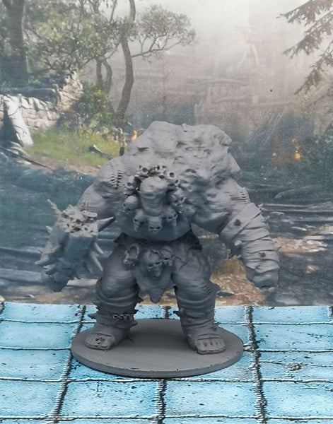 Ash Giant Monster Miniature Dungeons and Dragons Dice4Dungeons Schloss Carousel 1