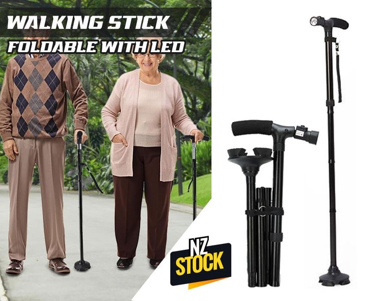 Walking Stick Folding Walking Stick Sale NZ Stock Deal Carousel 1
