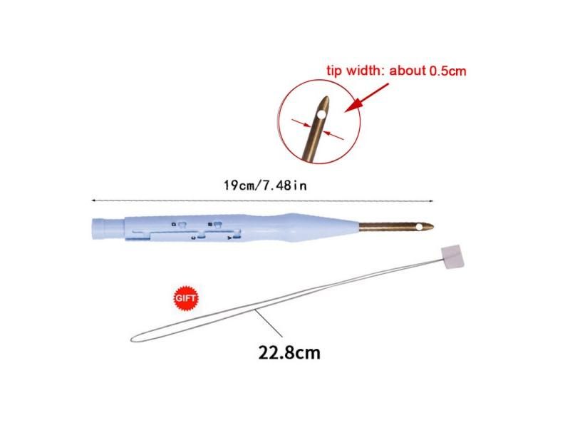 Magic Embroidery Punch Needle Pen Kit Cross Stitching Tool Set Weaving Tool Carousel 1