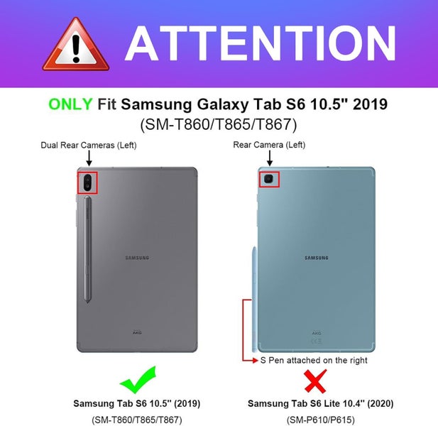 1x Shockproof Cover for Samsung Tab S6 Carousel 2