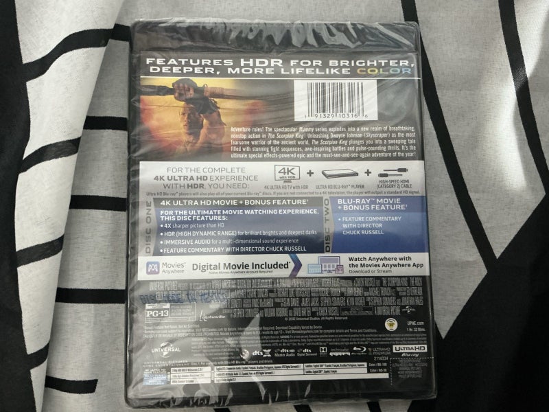 THE SCORPION KING 4K ULTRA HD + BLU-RAY Carousel 2