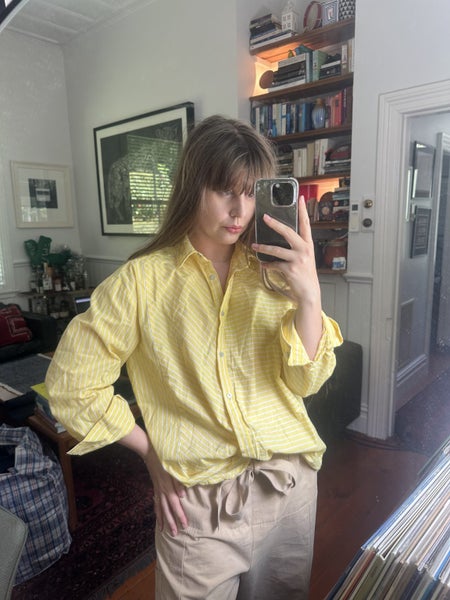 Yellow stripe shirt Carousel 1
