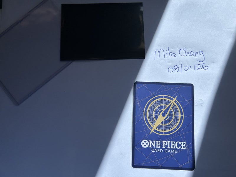 Sakazuki SP, Kingdom of Intrigue. Mint, Super Rare, Foil, One Piece. Carousel 3