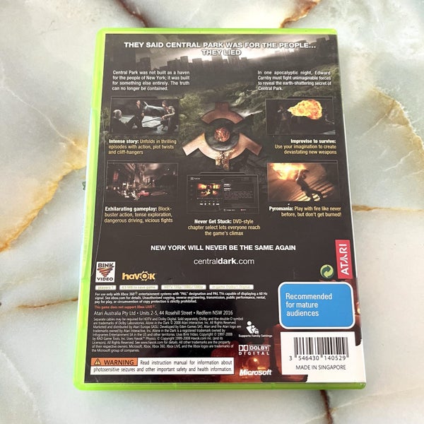 Alone In The Dark - Xbox 360 - CIB Carousel 2