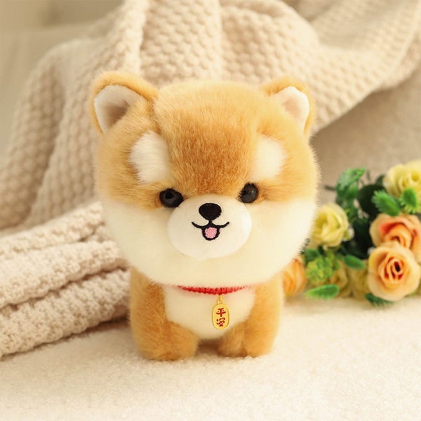 Simulated Puppy Plush Stuffed Animal, Simulated Dog Plush Toy, Cuddly Dog Plu Carousel 2
