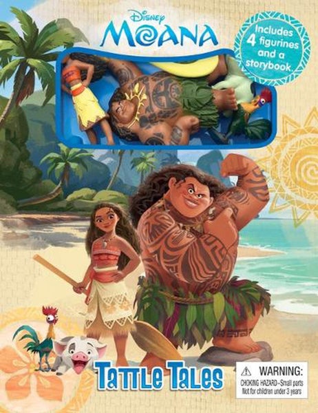 Disney Moana Tattle Tales by - Board Book Carousel 1