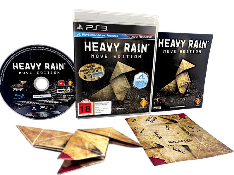 HEAVY RAIN: Move Edition (PS3) *COMPLETE COLLECTOR'S* Carousel 1