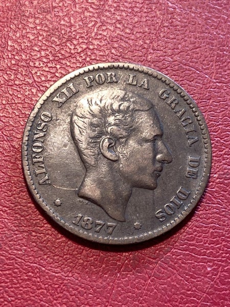 Spain 10 Centimos 1877 Carousel 1