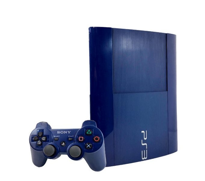 PS3 Super-Slim 500GB LIMITED EDITION BLUE Carousel 1
