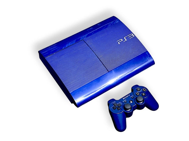 PS3 Super-Slim 500GB LIMITED EDITION BLUE Carousel 2