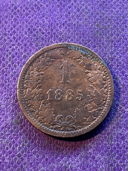 Austria 1 Kreuzer 1885 Carousel 1