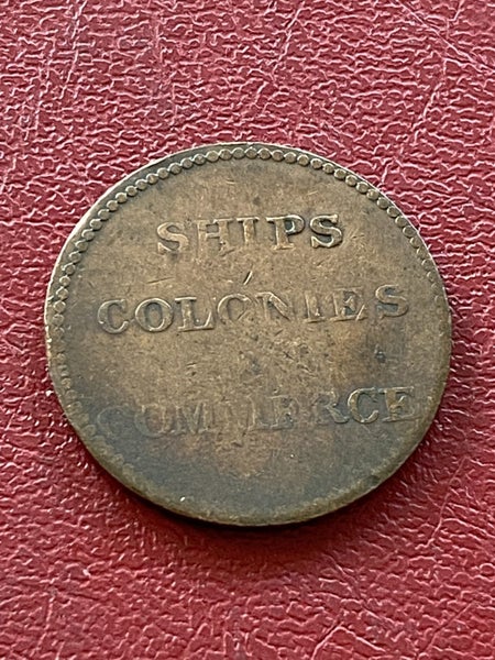 Ships Colonies Token 1829 Carousel 1