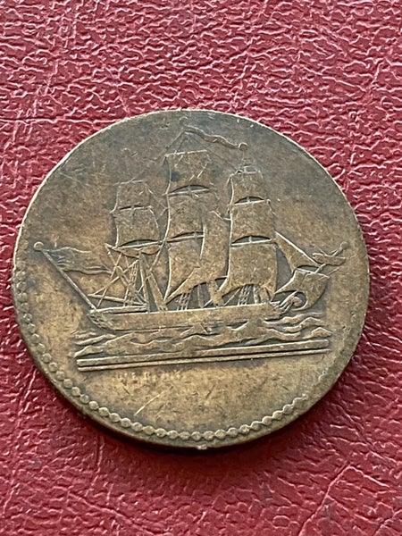 Ships Colonies Token 1829 Carousel 2