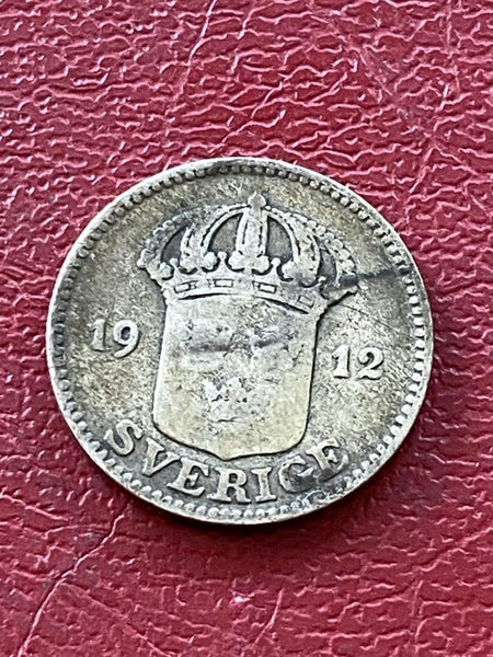 Sweden 25 Ore 1912 Carousel 1
