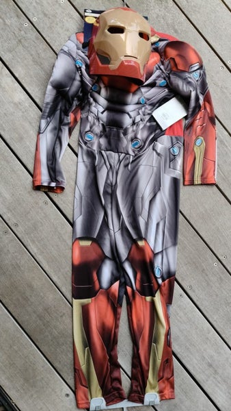 Disney Store IRON MAN costume NWT age 7-8 Carousel 1