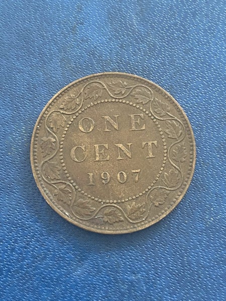 Canada One Cent 1907 Carousel 1