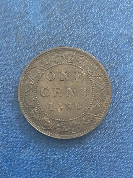 Canada One Cent 1896 Carousel 1