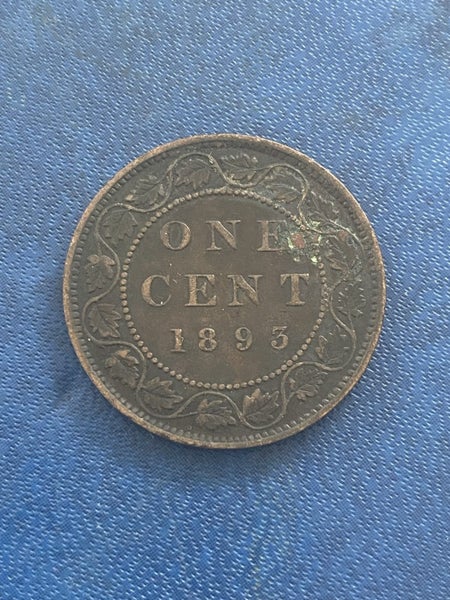 Canada One Cent 1893 Carousel 1