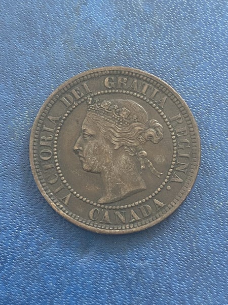 Canada One Cent 1884 Carousel 2