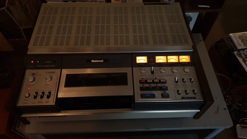National Panasonic NV-9500 U-matic VCR Carousel 2