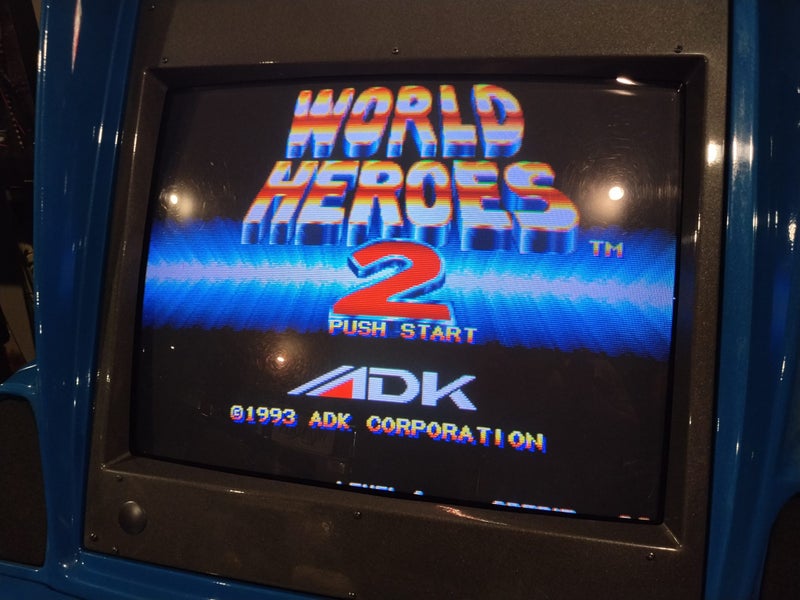 *NEO-GEO MVS - World Heroes 2* Carousel 3