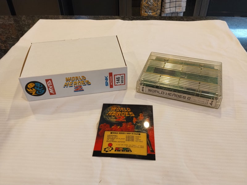 *NEO-GEO MVS - World Heroes 2* Carousel 1