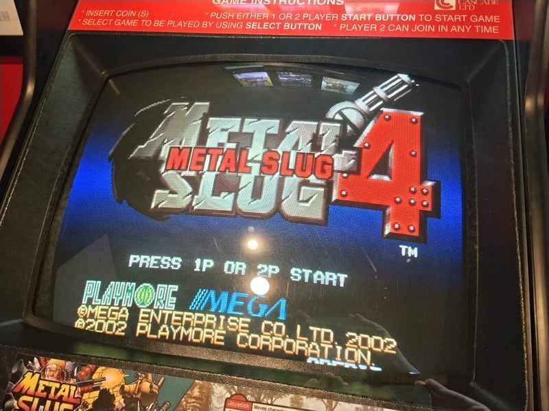*NEO-GEO MVS - Metal Slug 4* Carousel 2