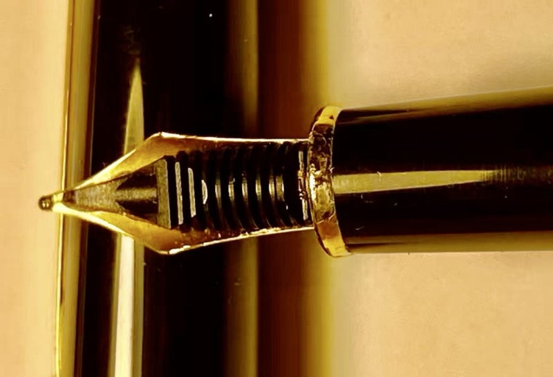 Vintage Mont Blanc Meisterstuck Fountain Pen & Mechanical Pencil W/Box Carousel 20