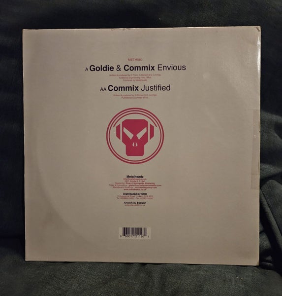 (DnB) Goldie & Commix - Envious / Justified (Metalheadz 2009) Carousel 2