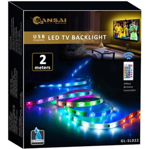 Sansai GL-LS022 2M RGB LED Strip Light / USB [GL-LS022] Carousel 1