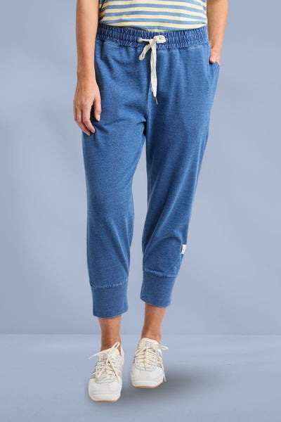 Elm Brunch Pants Denim Look Blue Carousel 1