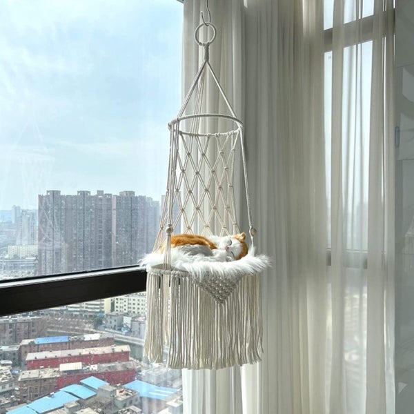 Cats Bed Cats Hammocks Window Perches Safe Cats Shelves Space Saving Window M Carousel 8